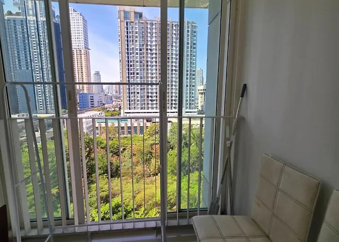 ให้เช่าคอนโดติดบีทีเอสอ่อน นุช 0 เมตร เตียงคิงไซส์ Appartement Bangkok