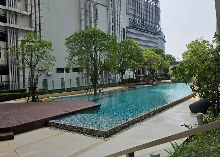 Appartement ให้เช่าคอนโดติดบีทีเอสอ่อน นุช 0 เมตร เตียงคิงไซส์