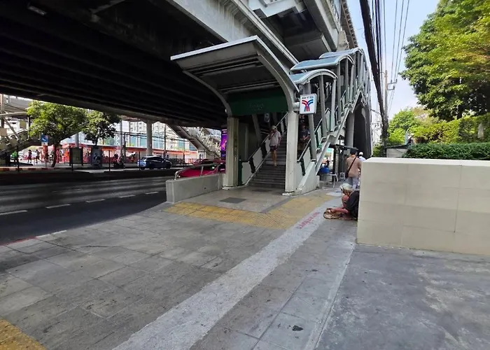 Appartement ให้เช่าคอนโดติดบีทีเอสอ่อน นุช 0 เมตร เตียงคิงไซส์